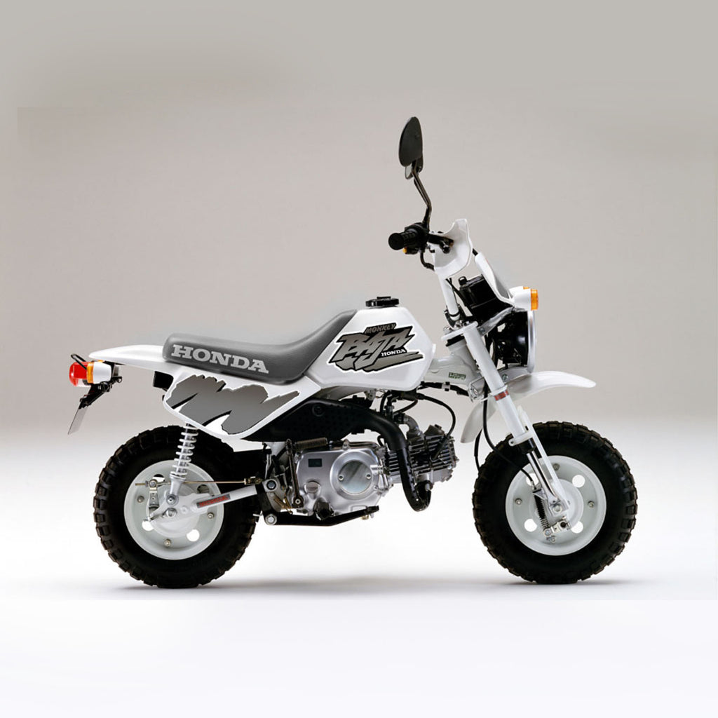 Sticker Decal Monkey Z50R Grey side cover tank(Free shipping) vintage_bike_store