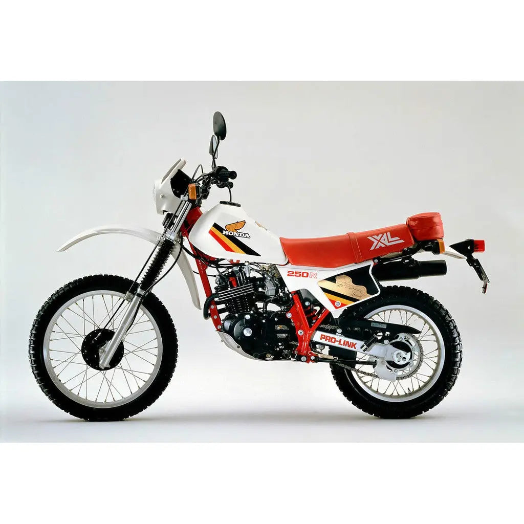 Sticker Decal XL250R XL 250 R Roger D side fuel cover tank (Free shipping) vintage_bike_store