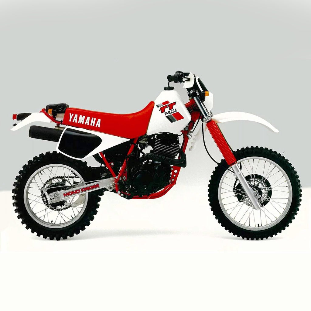 Sticker Decal TT 1983 1993 monocross side cover tank (Free shipping) vintage_bike_store