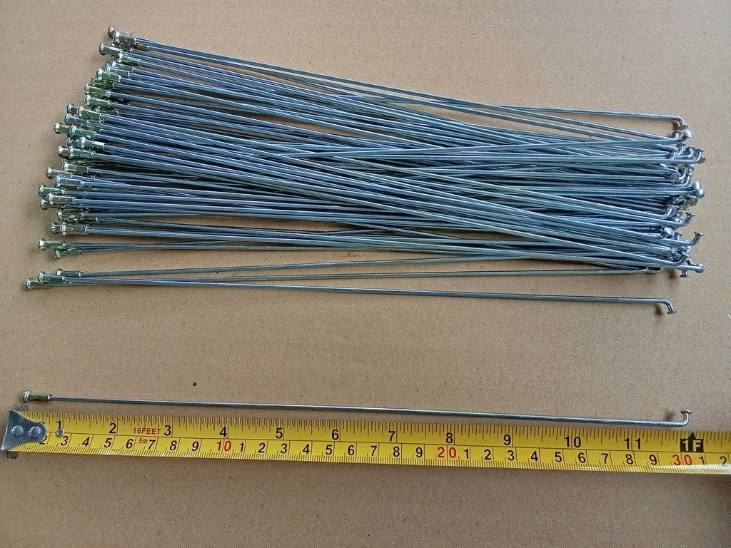 1/2 Gross spokes and nipples 72 pcs for rims 28" - 13G for vintage bicycle vintage_bike_store