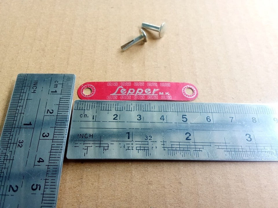 Saddle Emblem LEPPER For Vintage Bicycle saddle (Free shipping) vintage_bike_store