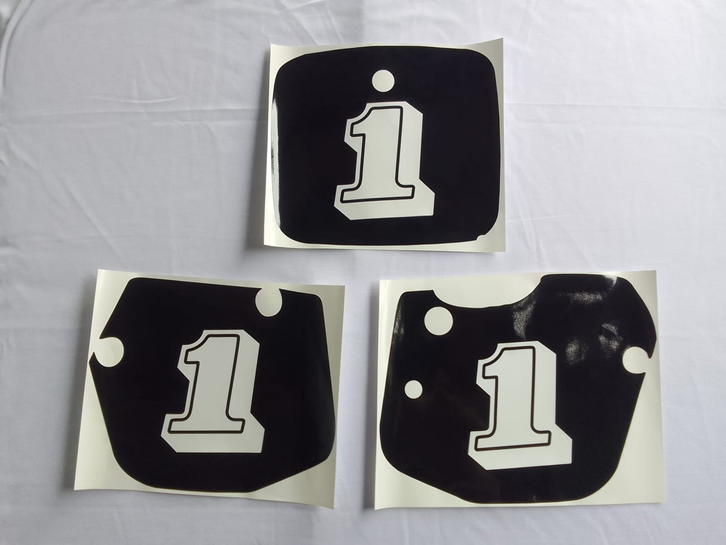 Sticker decal Yamaha dirt bike graphics YZ490 1985 1984 BLACK Showing cool plates – vintage_bike_store
