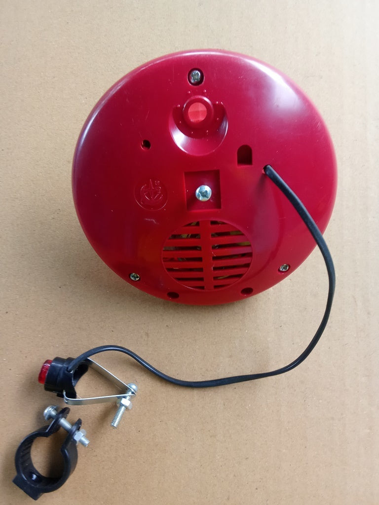Vintage Big UFO Green Bicycle Bell Electric horn For most bicycles NOS vintage_bike_store
