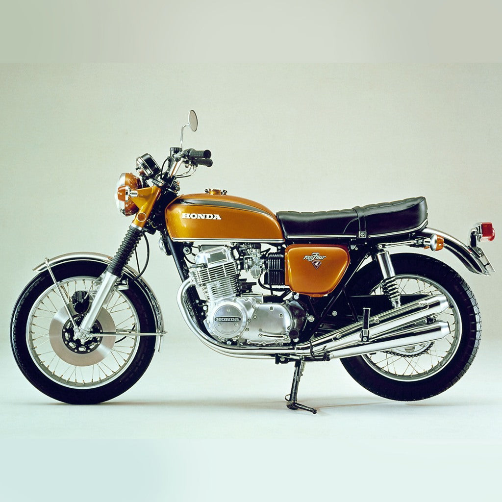 Sticker Decal CB 750 100 Four side cover tank (Free shipping) vintage_bike_store