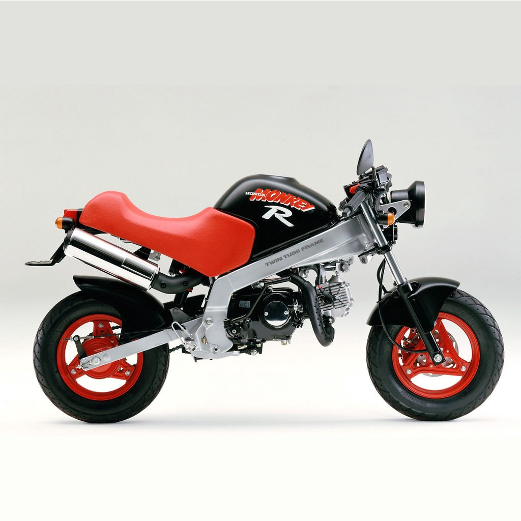 Sticker Decal Monkey R Z50 ZB Black side cover tank (Free shipping) vintage_bike_store