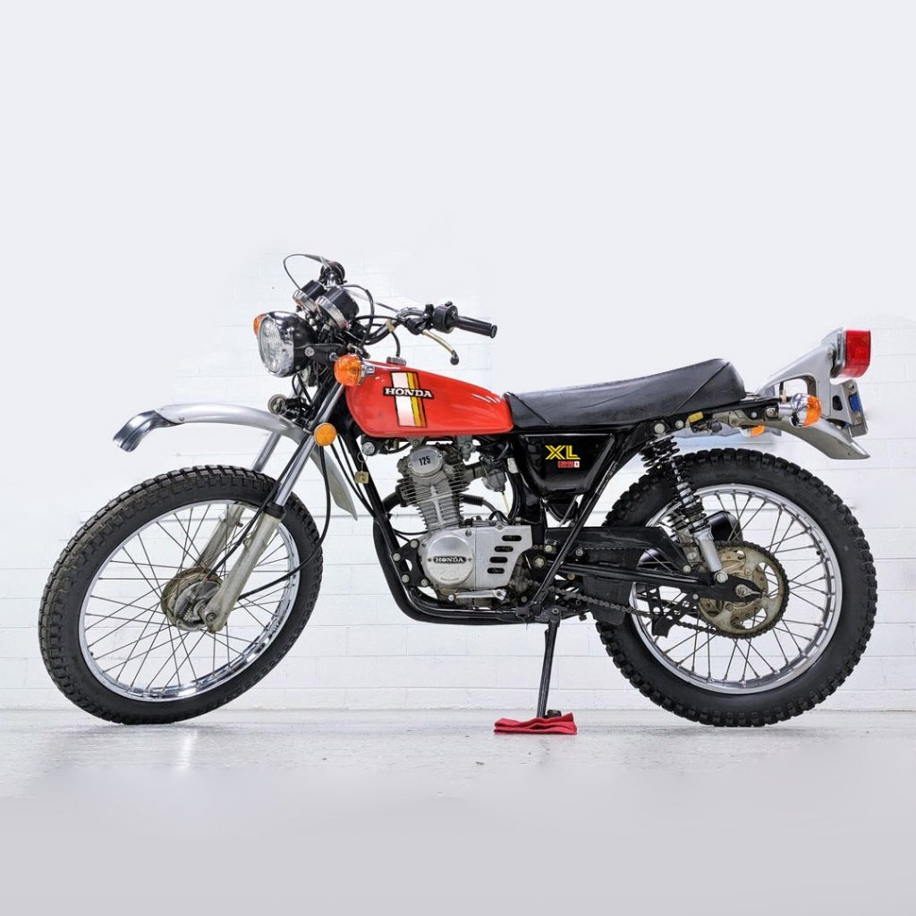 Sticker Decal XL125H side cover tank (Free shipping) vintage_bike_store
