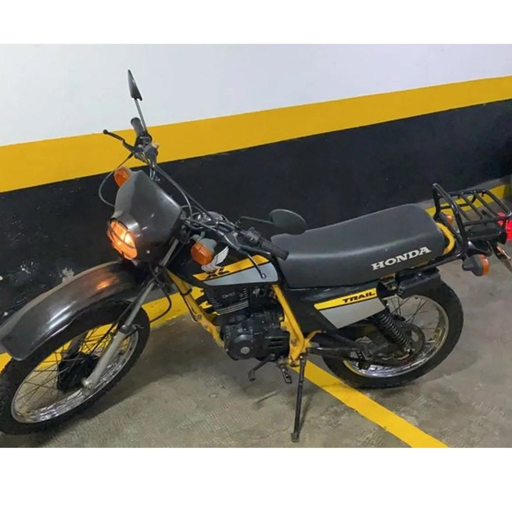 Sticker Decal Xl 185 xl 125 1988 Yellow Brasil Version side cover tank (Free shipping) vintage_bike_store