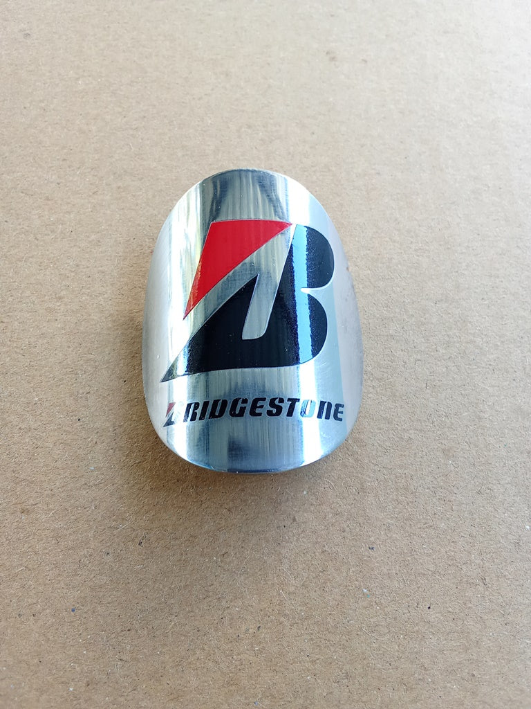 BRIDGESTONE head tube badge emblem for bicycles restoration NOS (Free shipping) vintage_bike_store