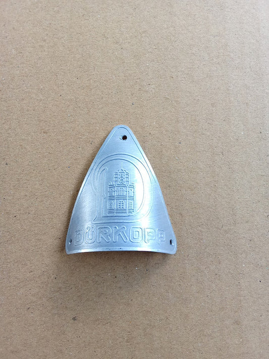 DURKOPP Aluminum head badge emblem for vintage bicycle vintage_bike_store