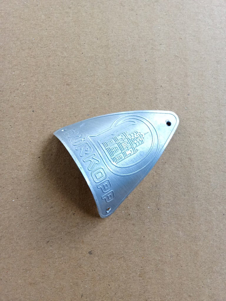 DURKOPP Aluminum head badge emblem for vintage bicycle vintage_bike_store
