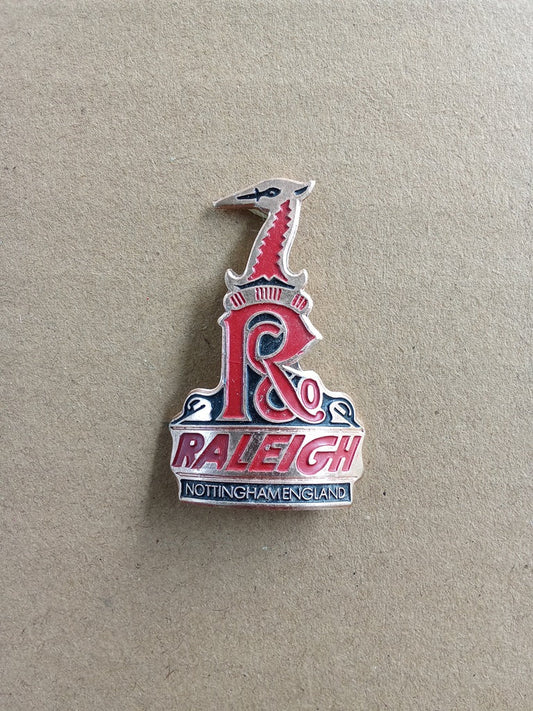 RALEIGH Nottingham England Head Badge Emblem For most Bicycle vintage_bike_store