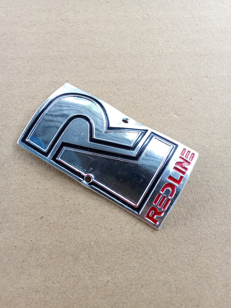 RED LINE head tube badge emblem for bicycles restoration NOS vintage_bike_store