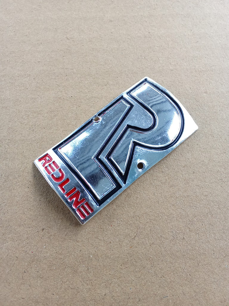 RED LINE head tube badge emblem for bicycles restoration NOS vintage_bike_store