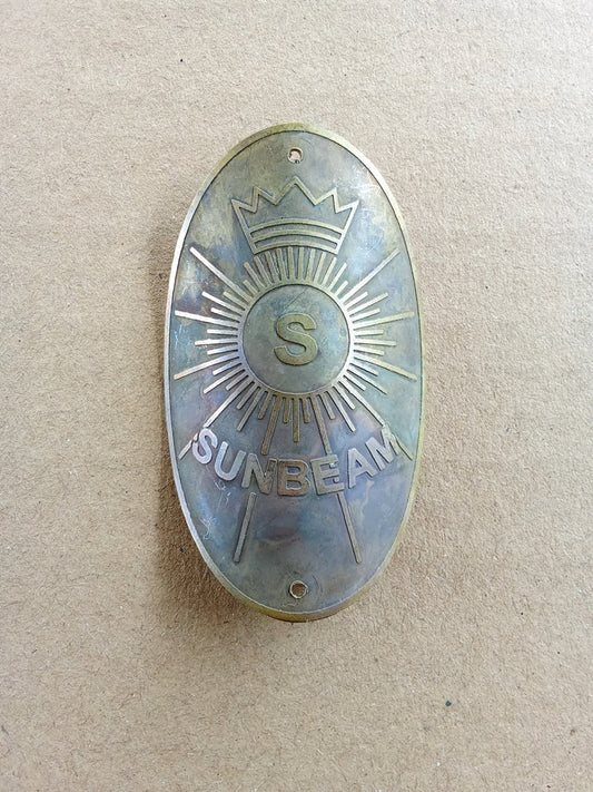 SUN BEAM Emblem Head Badge For Vintage Bicycle vintage_bike_store