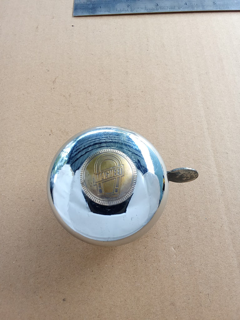 Bicycle Bell MAGNEET LOGO 1" For Vintage Bicycle (Free shipping) vintage_bike_store