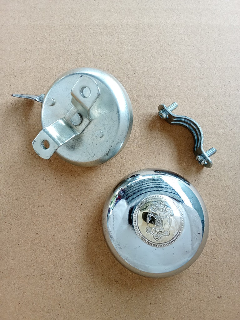 Bicycle Bell PHOENIX SILVER For Vintage Bicycle vintage_bike_store