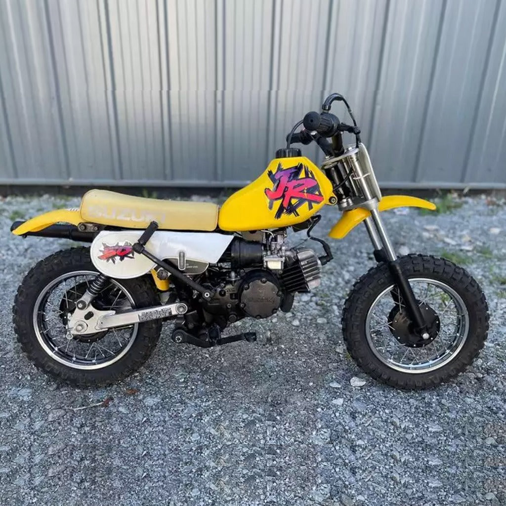 Sticker Decal JR50 JR 50 1994 Purple side cover tank (Free shipping) vintage_bike_store