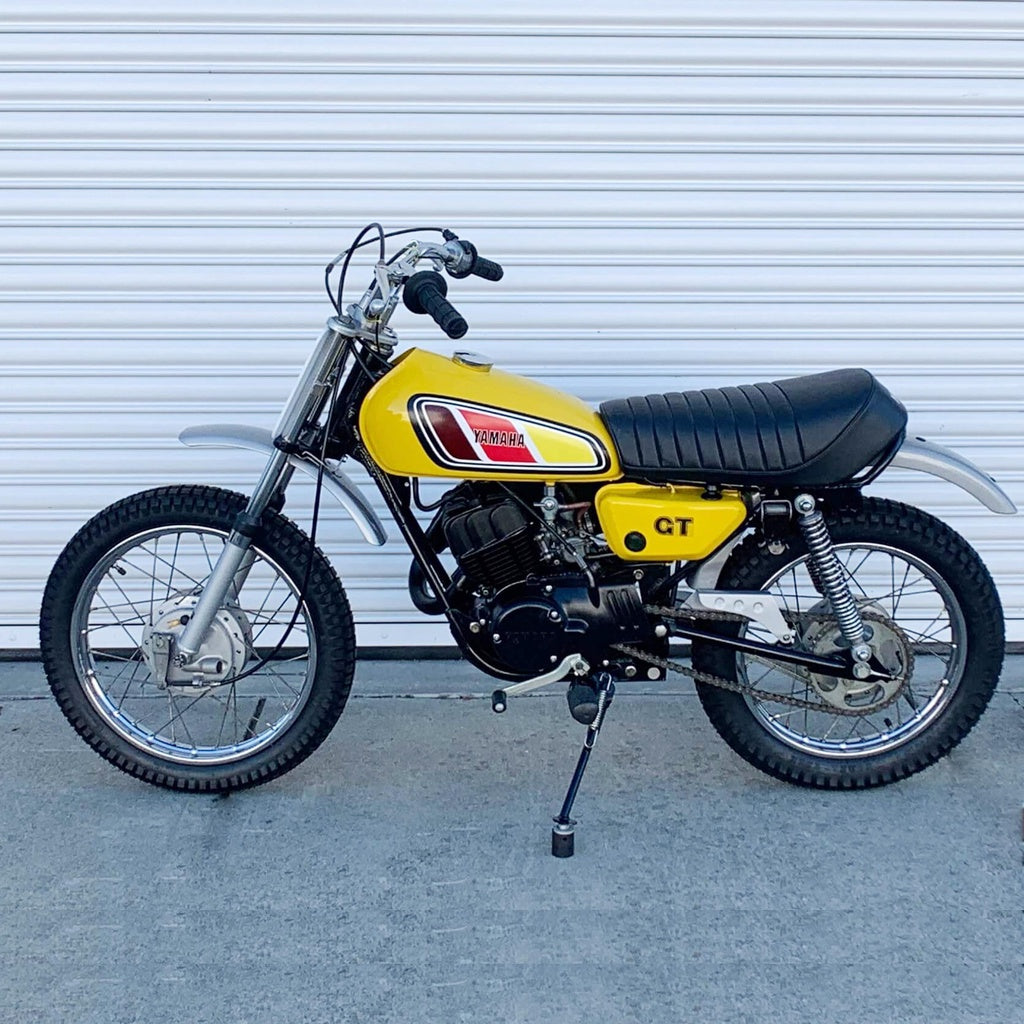 Sticker Decal GT80 GT 80 1978 Mini Trail Yellow side cover tank(free shipping) vintage_bike_store