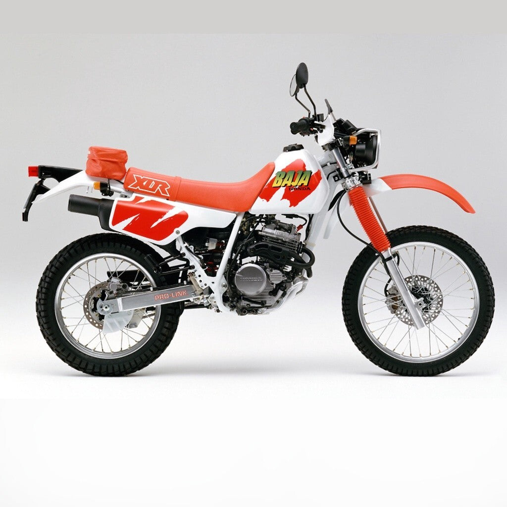 Sticker Decal XRL Baja 1990 side cover tank (Free shipping) vintage_bike_store