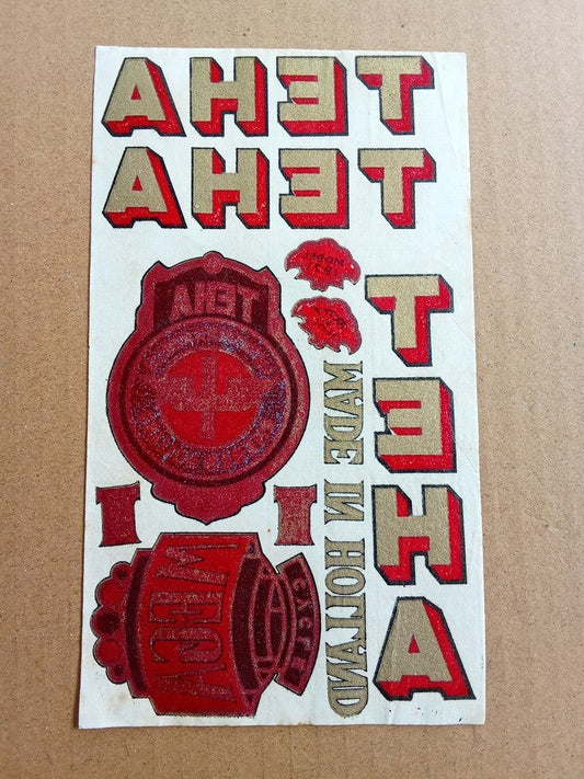 TEHA Transfer Decal Sticker For Teha Vintage Bicycle NOS vintage_bike_store