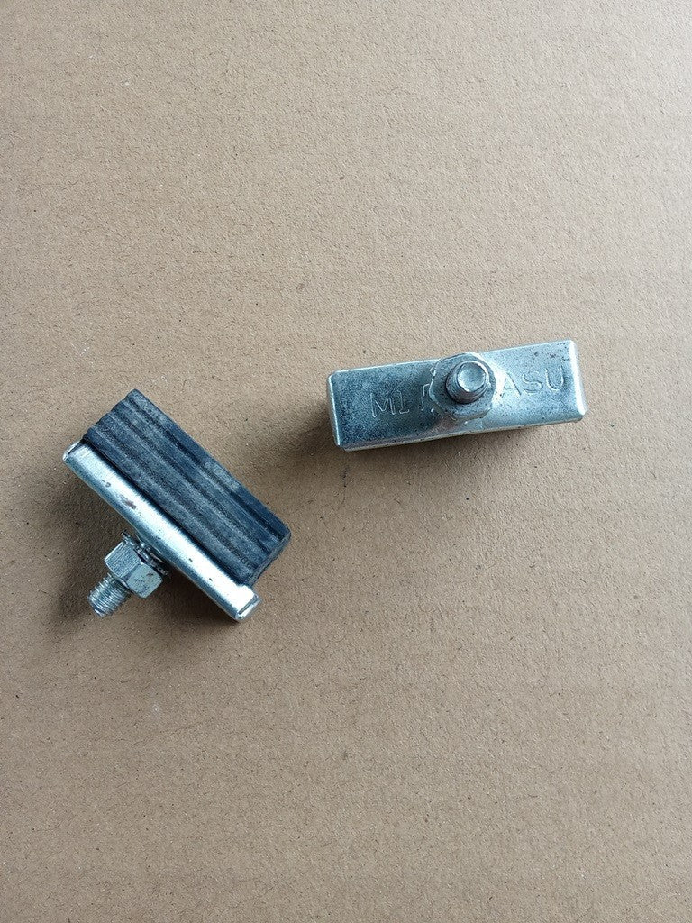 2 Pcs MITASU BRAKE pad Rubber For Vintage Bicycle Raleigh Rudge Humber BSA NOS vintage_bike_store