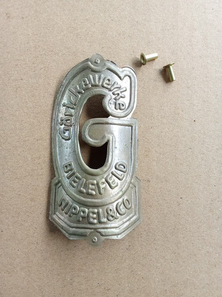 GORICKE Brass Emblem Head Badge For Vintage Bicycle vintage_bike_store