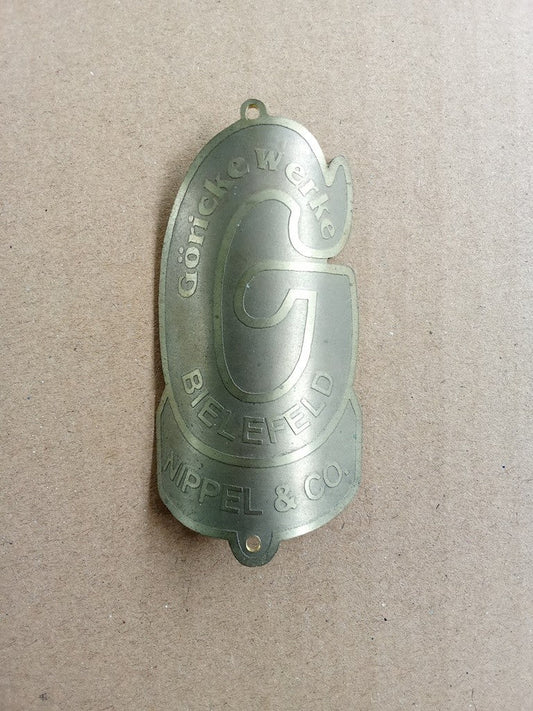GORICKE Etched Emblem Head Badge For Vintage Bicycle(Free shipping) vintage_bike_store