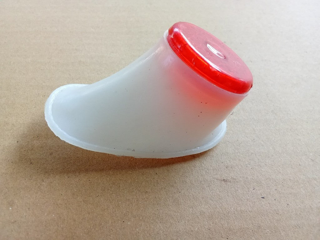 REFLECTOR PLASTIC Red White For Vintage Bicycle (Free shipping) vintage_bike_store