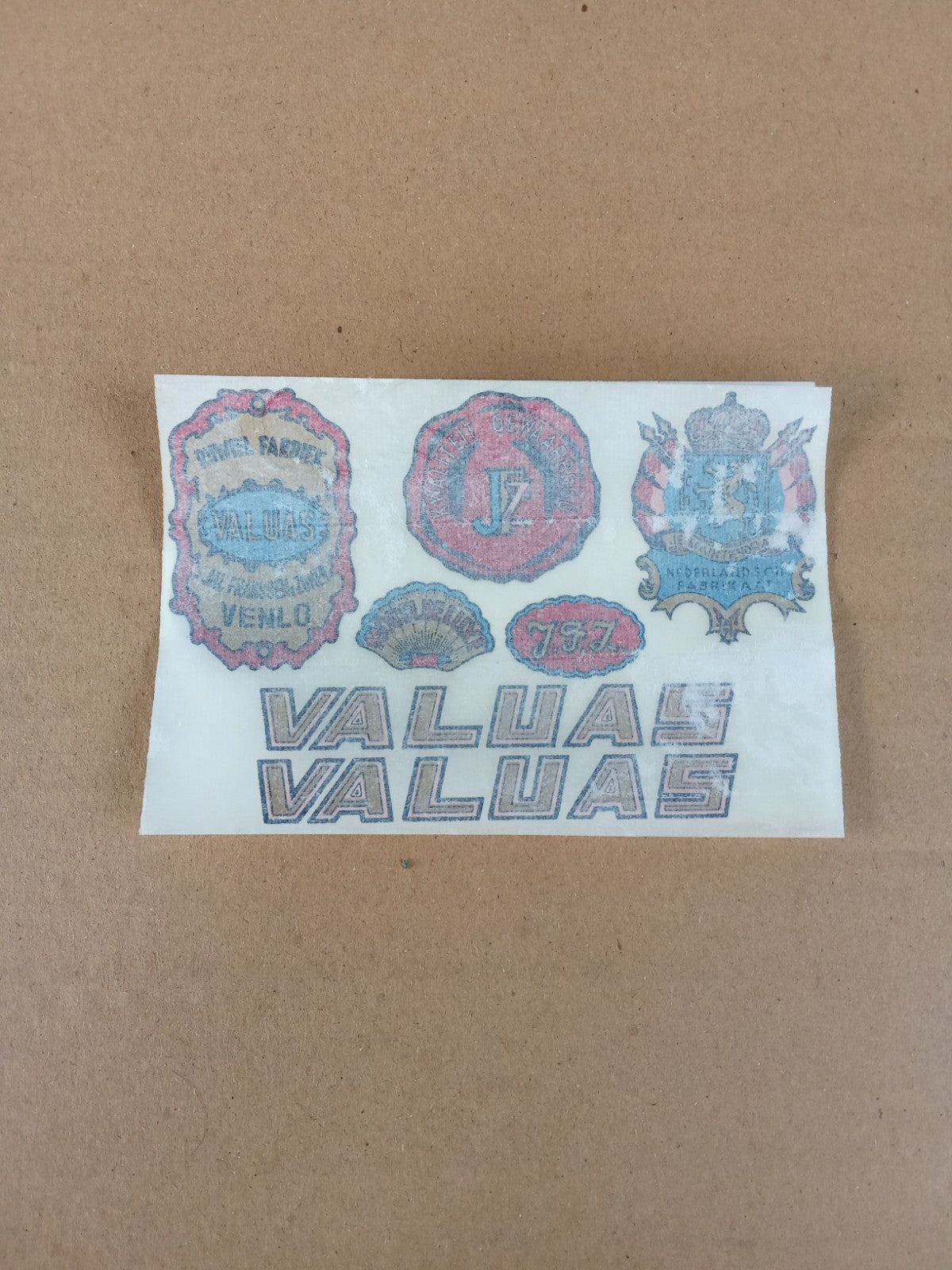 VALUAS Transfer Decal Sticker For Valuas Vintage Bicycle NOS vintage_bike_store