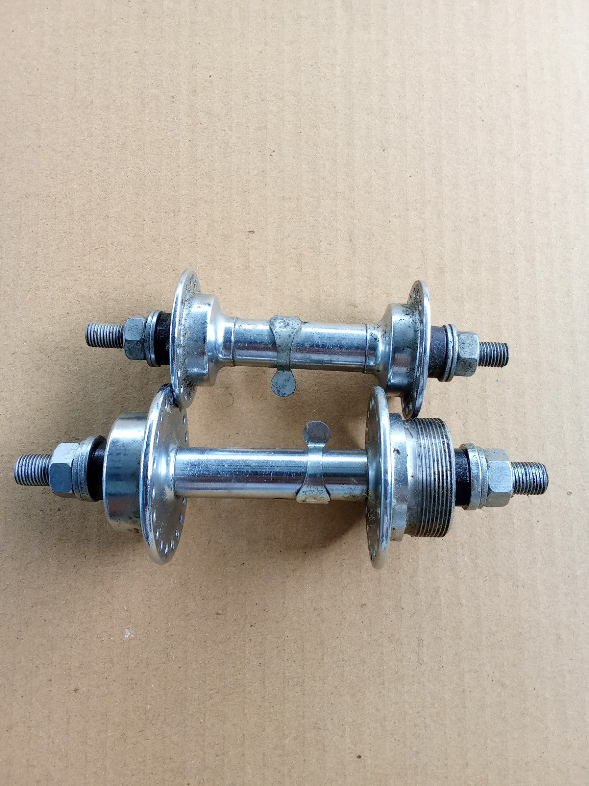 Set hub and free hub for vintage bicycle 32 - 40 H vintage_bike_store
