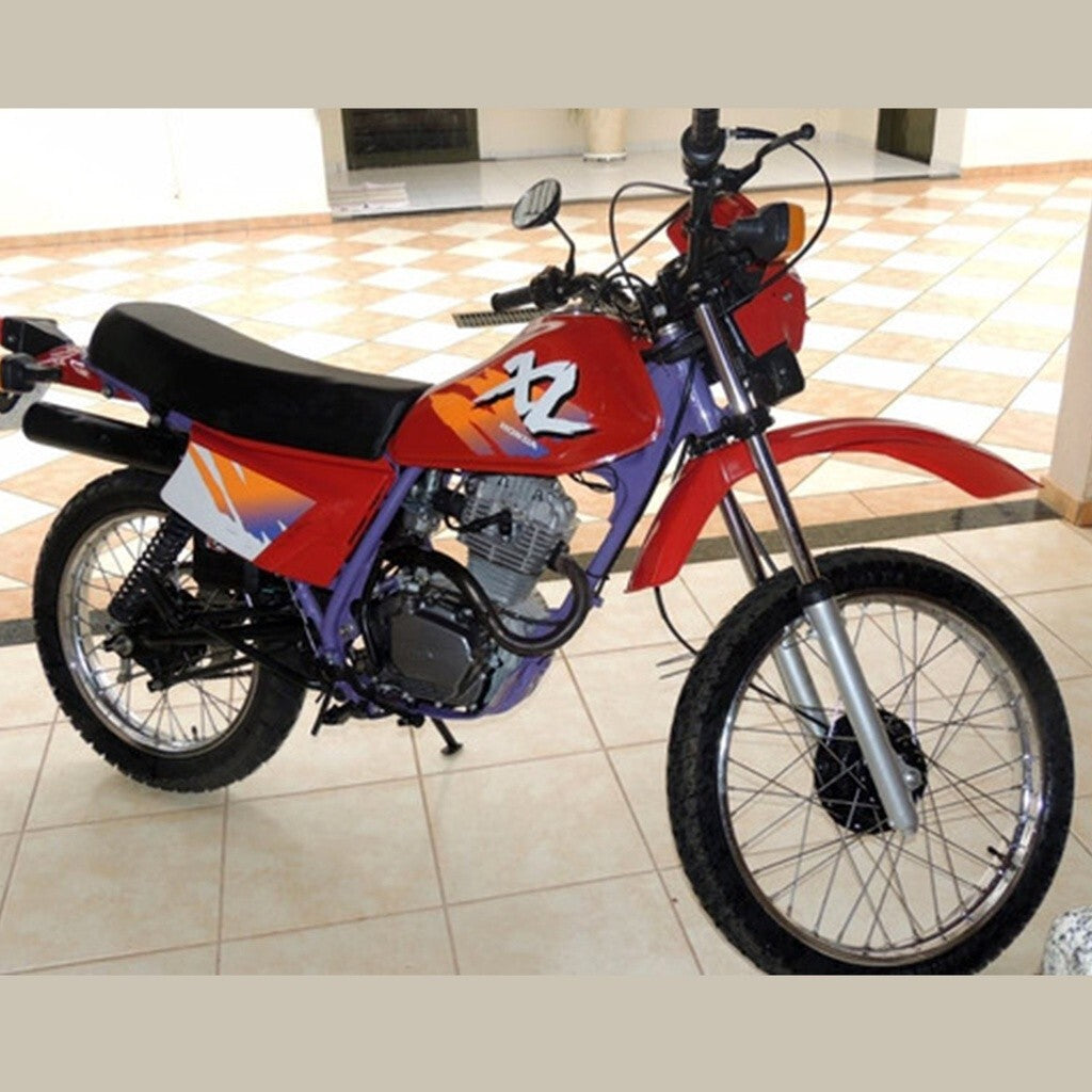 Sticker Decal Xl 185 xl 125 Brasil 1996 Red Brasil Versi side cover tank (Free shipping) vintage_bike_store