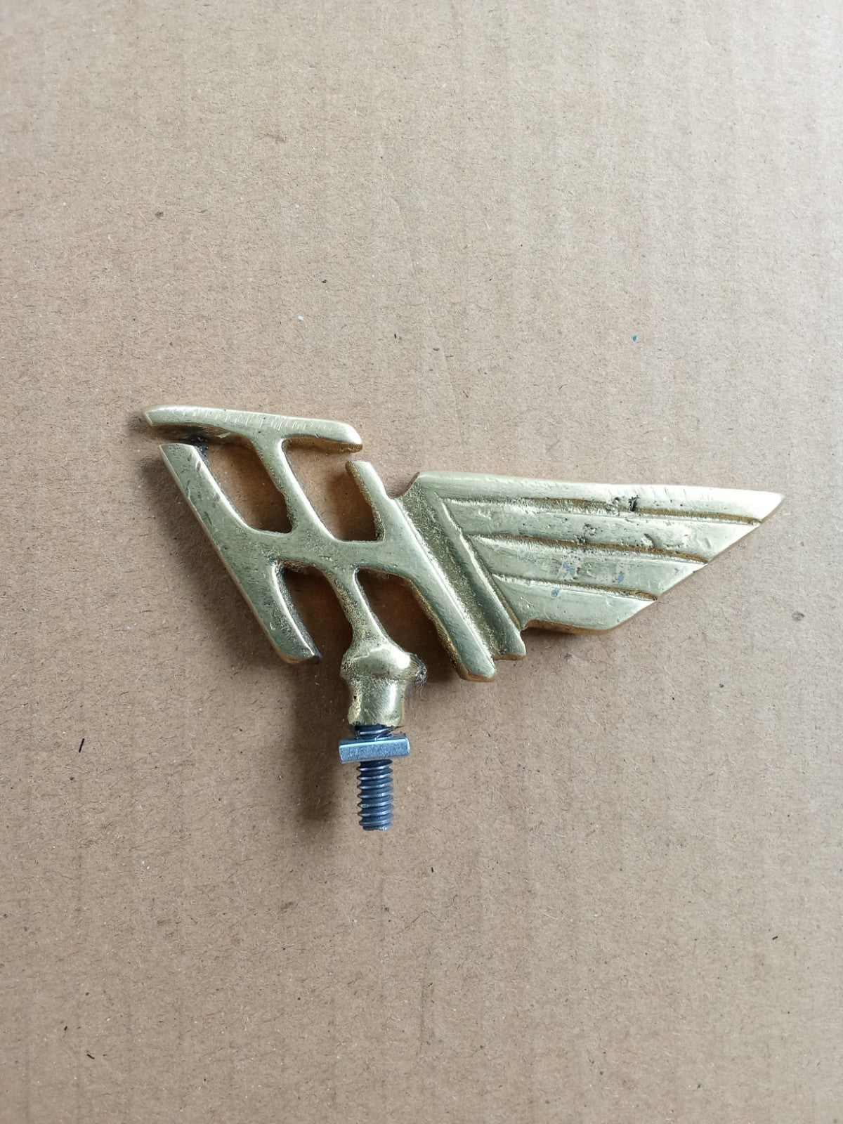 TH Ornament For TEHA / HARTOG Vintage Bicycle Front Mudguard Emblem Badge vintage_bike_store