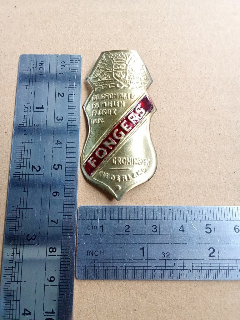 FONGERS Head Badge Emblem For Fongers Vintage Bicycle vintage_bike_store