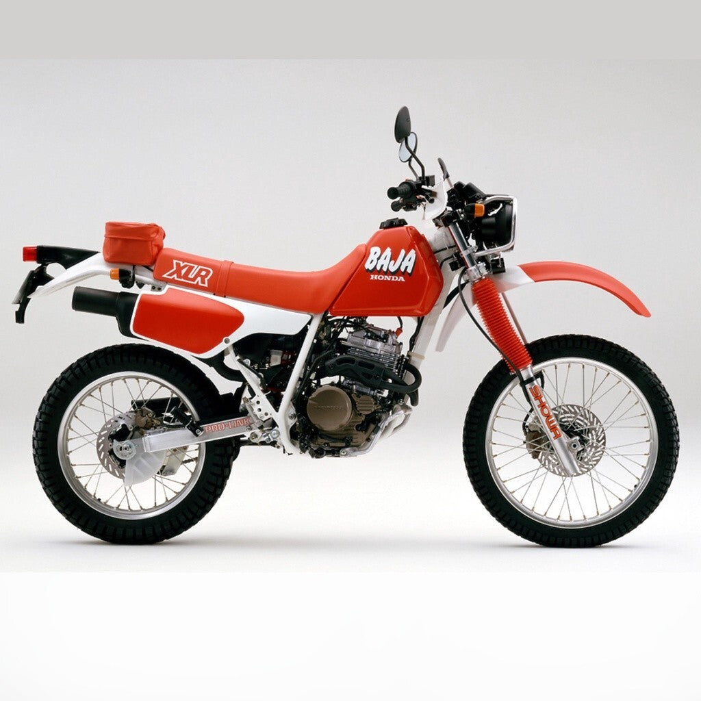 Sticker Decal XRL Baja 1987 side cover tank (Free shipping) vintage_bike_store