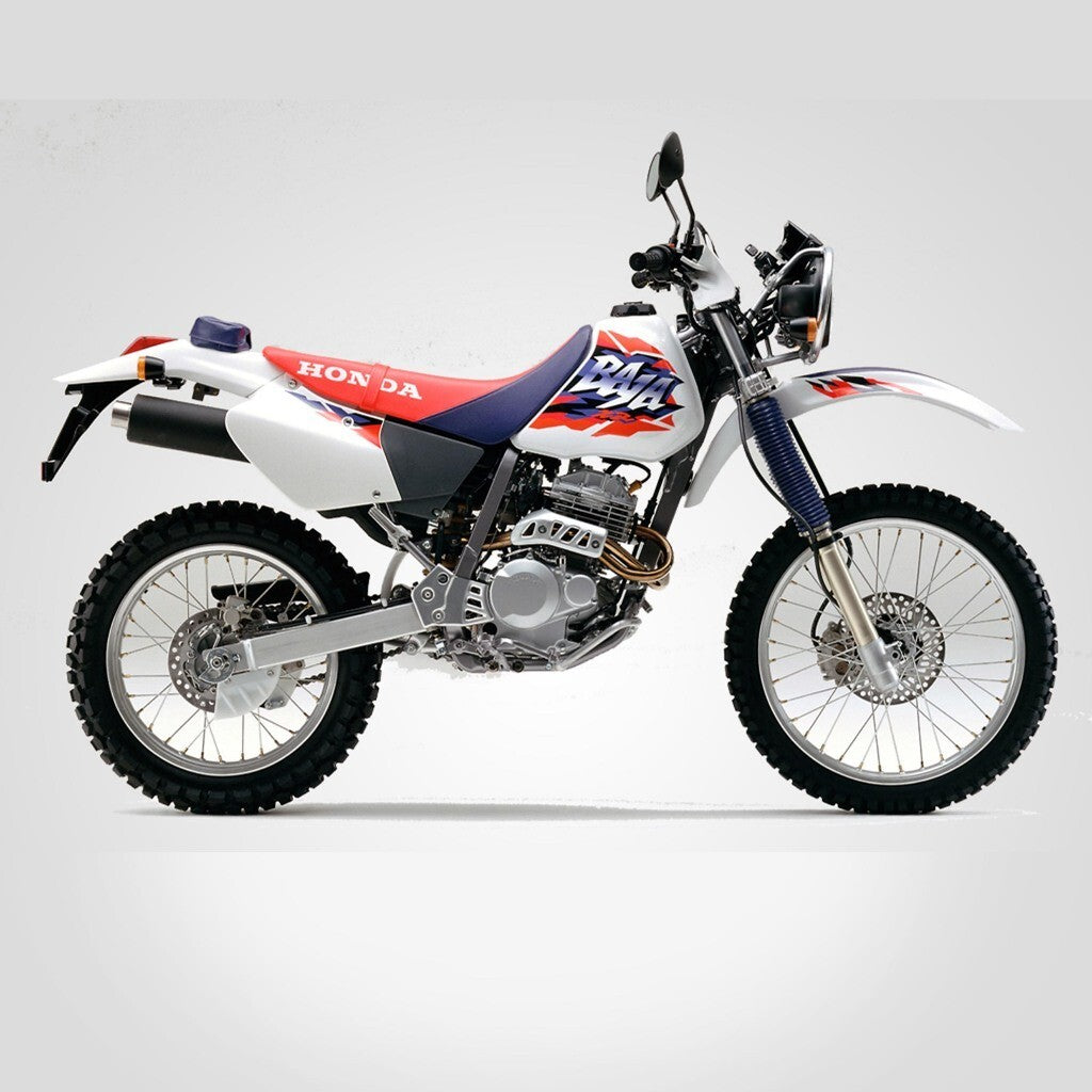 Sticker Decal XLR BAJA XR BAJA 250 1995 side cover tank (Free shipping) vintage_bike_store