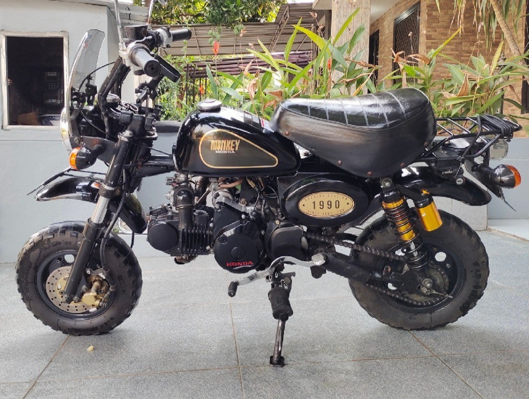 Sticker Decal Monkey Z50 Special Edition Black 1990 side cover tank (Free shipping) vintage_bike_store