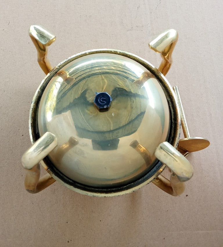 Buggy bell sweet chimes tones horse carriage brass bell ding ding sound vintage_bike_store