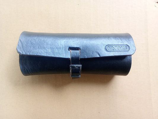 Oval Tool Bag Saddle Black color Handmade For Vintage Bicycle Eye Glass (Free shipping) vintage_bike_store