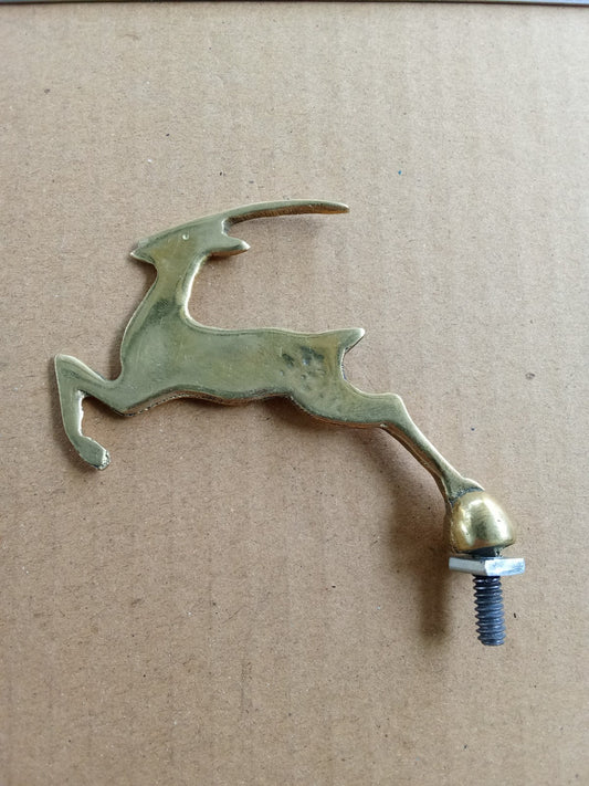 GAZELLE Bicycle and Motorbike Front Mudguard Emblem Badge Brass vintage_bike_store