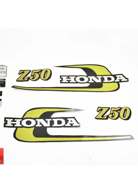 Sticker Decal Z50 1974 side cover tank (Free shipping) vintage_bike_store