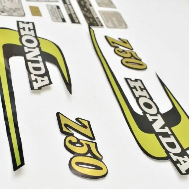 Sticker Decal Z50 1974 side cover tank (Free shipping) vintage_bike_store