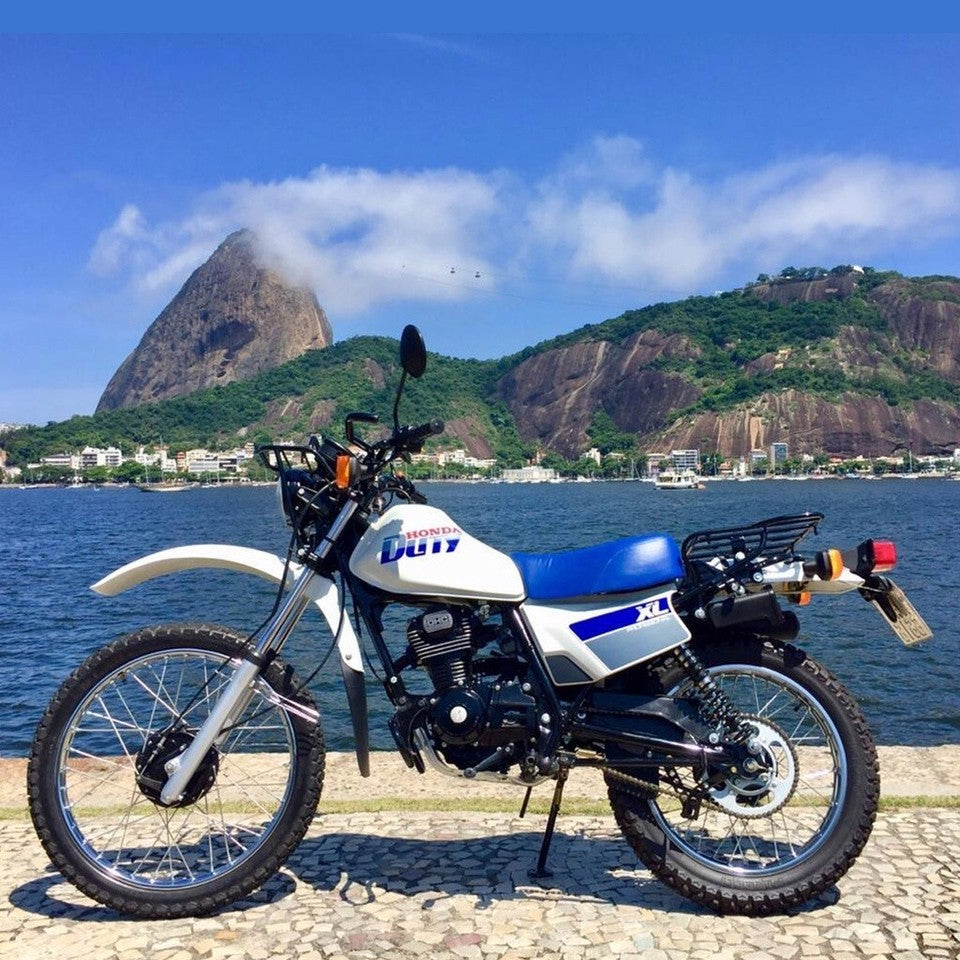 Sticker Decal Xl 185 xl 125 Duty 1991 Brasil Version side cover tank (Free shipping) vintage_bike_store
